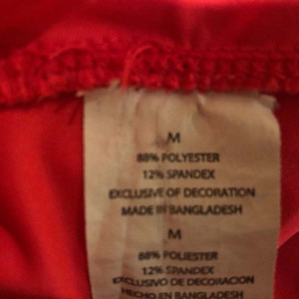 Layer 8 Performance Activewear Qwik-Dry Skirt/Skort Side Ruching Hot Pink Sz M - Picture 7 of 7